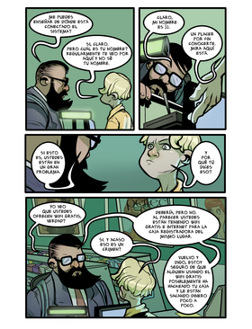 Read Adventures of a System Admin  3 Page 10 in Spanish