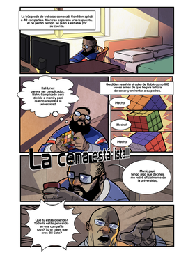 Read Adventures of a System Admin  1 Page 3 in Spanish