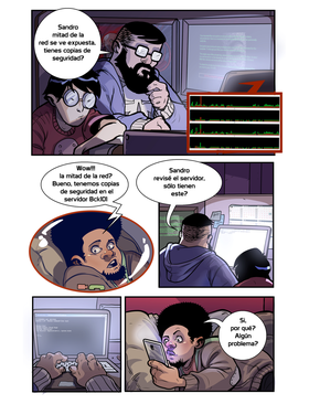 Read Adventures of a System Admin  2 Page 2 in Spanish