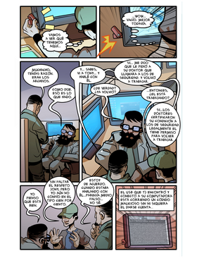 Read Adventures of a System Admin  4 Page 8 in Spanish