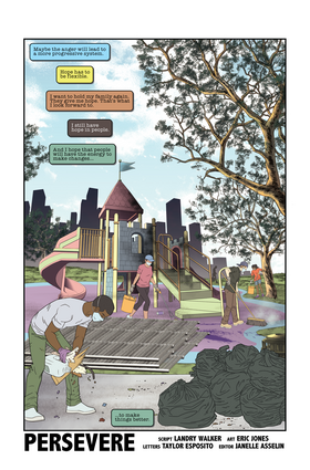 Read Persevere - a comic about Living.  1 Page 7 in English