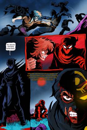 Read Blood of the Ninja   11 Page 8 in English