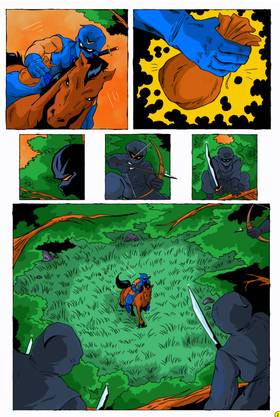Read Blood of the Ninja   1 Page 3 in English
