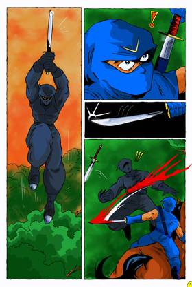 Read Blood of the Ninja   1 Page 4 in English