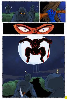 Read Blood of the Ninja   1 Page 10 in English