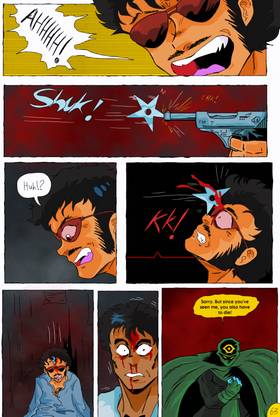 Read Blood of the Ninja   4 Page 9 in English