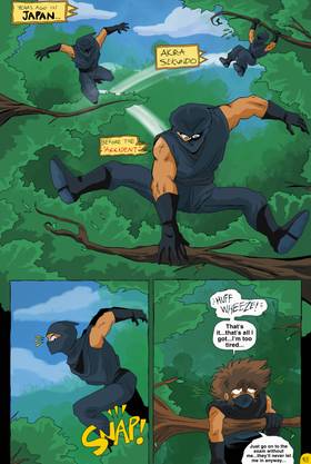 Read Blood of the Ninja   6 Page 2 in English