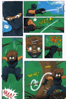 Read Blood of the Ninja   6 Page 3 in English