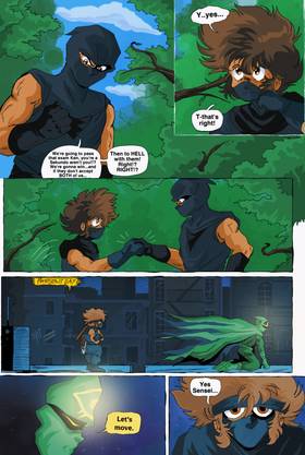 Read Blood of the Ninja   6 Page 4 in English