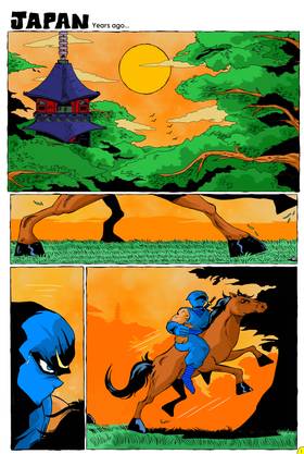 Read Blood of the Ninja   1 Page 2 in English