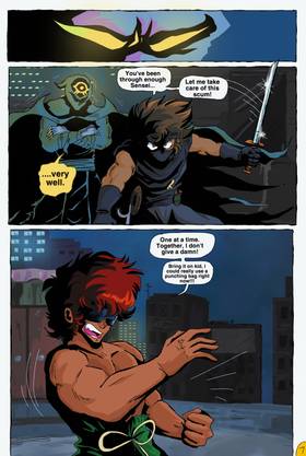 Read Blood of the Ninja   7 Page 8 in English