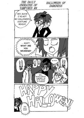 Read The Daily Undeaths of Vampires  8 Page 1 in English
