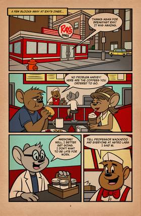 Read Mercury Mouse  1 Page 5 in English