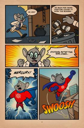 Read Mercury Mouse  1 Page 8 in English
