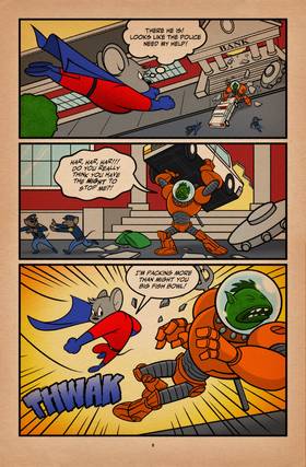 Read Mercury Mouse  1 Page 10 in English