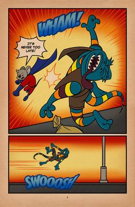 Read Mercury Mouse  3 Page 8 in English