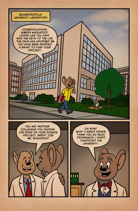 Read Mercury Mouse  4 Page 3 in English
