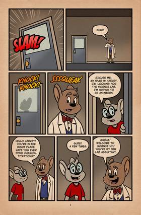 Read Mercury Mouse  4 Page 5 in English