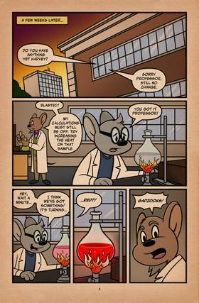 Read Mercury Mouse  4 Page 6 in English