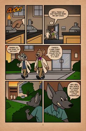 Read Mercury Mouse  4 Page 8 in English