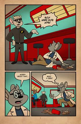 Read Mercury Mouse  6 Page 9 in English