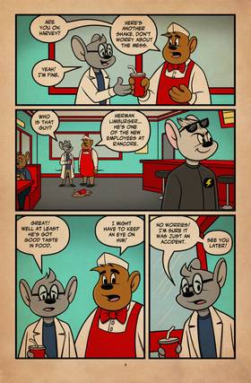 Read Mercury Mouse  6 Page 10 in English
