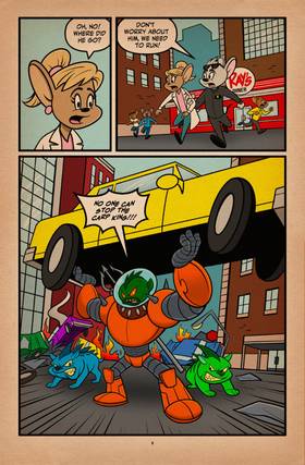 Read Mercury Mouse  7 Page 8 in English