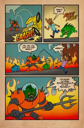 Read Mercury Mouse  7 Page 9 in English