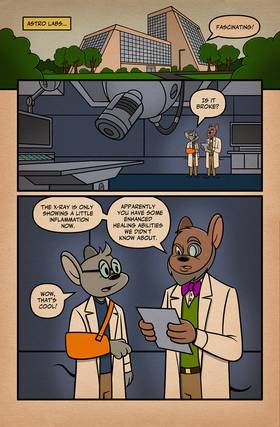 Read Mercury Mouse  8 Page 3 in English