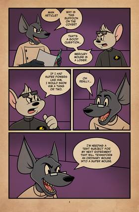 Read Mercury Mouse  9 Page 10 in English