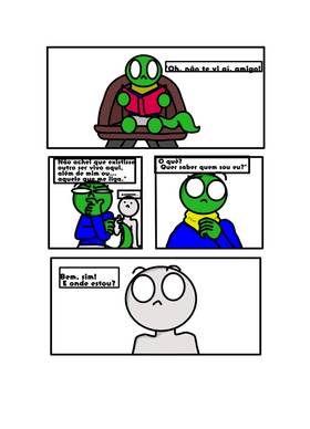 Read UM CONTO DE UM LAGARTO  2 Page 3 in Portugese