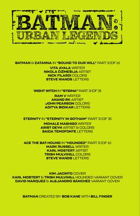 Read Batman: Urban Legends (2021-)  19 Page 3 in English