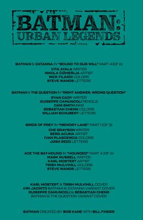 Read Batman: Urban Legends (2021-)  20 Page 3 in English