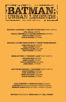 Read Batman: Urban Legends (2021-)  22 Page 3 in English