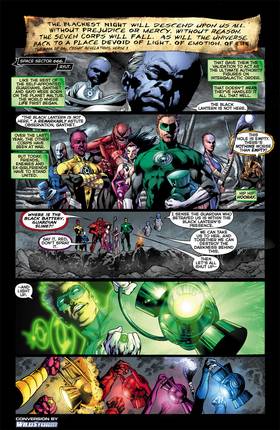 Read Blackest Night  9 Page 4 in English