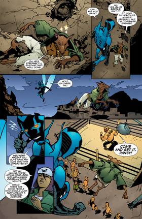 Read Blue Beetle (2006-)  31 Page 3 in English