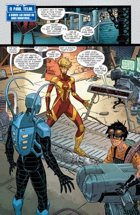 Read Blue Beetle (2016-)  3 Page 7 in English