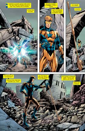 Read Booster Gold (2007-)  5 Page 10 in English