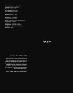 Read Catwoman: Lonely City (2021-)  1 Page 4 in English