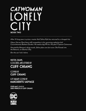 Read Catwoman: Lonely City (2021-)  3 Page 2 in English