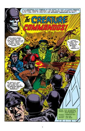 Read Creature Commandos  1 Page 7 in English