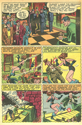 Read Black Cat Classic Comics  2 Page 4 in English
