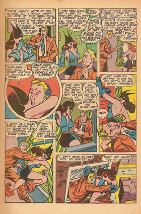 Read Black Cat Classic Comics  1 Page 4 in English
