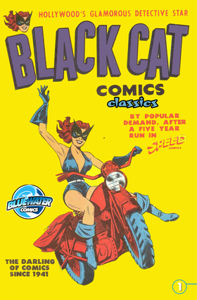 Read Black Cat Classic Comics  1 Page 1 in English