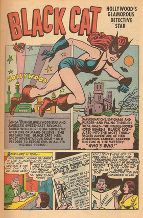 Read Black Cat Classic Comics  1 Page 2 in English