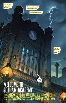 Read Gotham Academy  1 Page 9 in English
