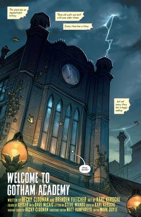 Read Gotham Academy  5 Page 2 in English