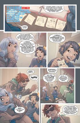 Read Gotham Academy  20 Page 3 in English