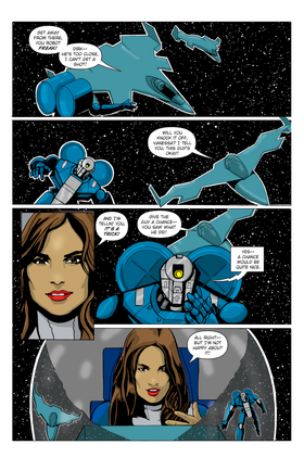 Read Dirk Benedict in the 25th Century  3 Page 8 in English