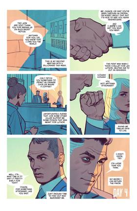 Read The Human Target (2021-)  7 Page 3 in English